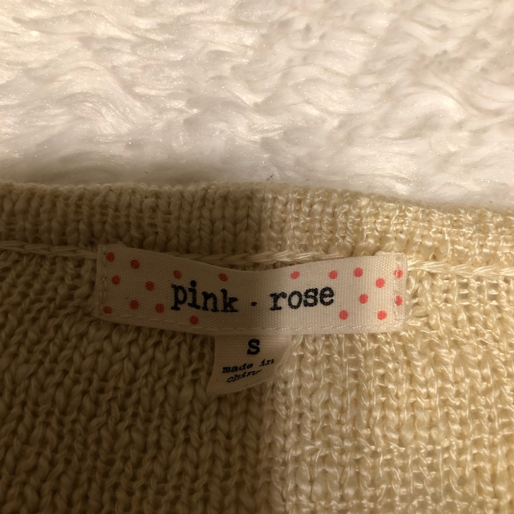 Pink Rose sweater - Picture 6 of 8